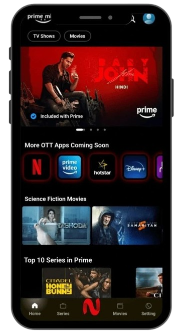 All in one OTT platform